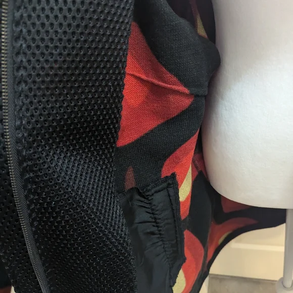 Unique multi colored hooded coat - Picture 7 of 9